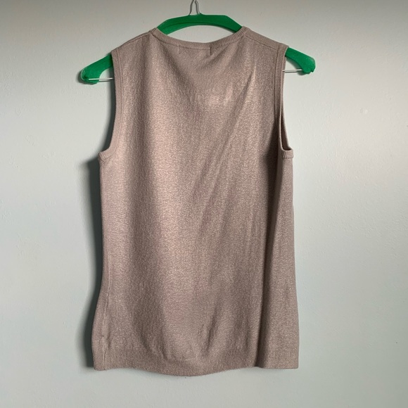 Michael Rene Embroidered Sweater Vest Size Small - Picture 2 of 5